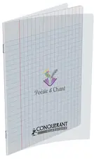 CONQUERANT CLASSIQUE Cahier de Poésie & Chant, 170 x 220 mm