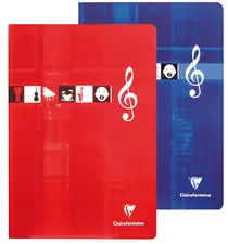 Clairefontaine Cahier piqûre Musique & Chant, 240 x 320 mm