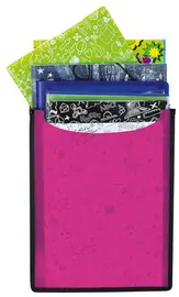 HERMA Boîte scolaire "Flexi", fuchsia translucide