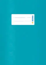 HERMA Protège-cahier, A5, en PP, orange opaque