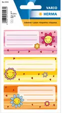 HERMA Etiquettes pour livres "Visages de fleurs", 76 x 35 mm