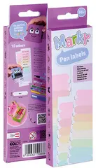 COLOP Étiquette pour crayon "Marky", 10 x 42 mm, tons pastel