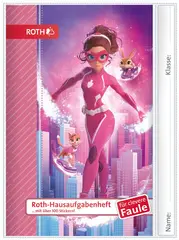 ROTH Hausaufgabenheft Kids für clevere Faule "Agentin Laura