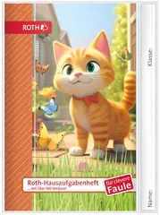 ROTH Hausaufgabenheft Kids für clevere Faule "Miez und Maus