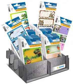 HERMA Étiquette pour livre VARIO Animaux, présentoir