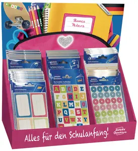 AVERY Zweckform Back To School - Assortiment, présentoir