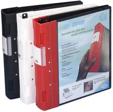 WEDO ERGOGRIP Classeur de présentation, 38 mm, rouge, A4