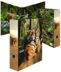 HERMA Classeur à motif "Animaux préférés" Tigre, A4