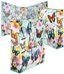 HERMA Classeur à motif "Papillons", A4