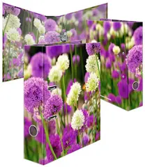 HERMA Classeur à motifs fleurs "Purple Sensation", A4