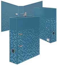 HERMA Classeur à motif "Color Standard", A4, bleu foncé
