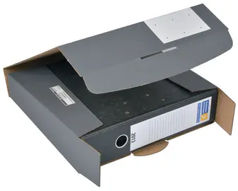 ColomPac Carton d'expédition pour classeur, (L)50 mm, gris