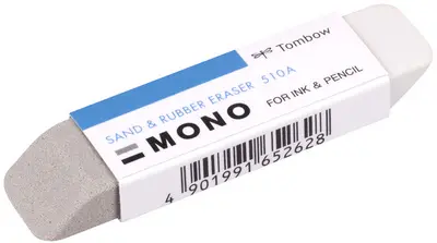 Tombow Gomme duo en caoutchouc naturel "MONO sand & rubber