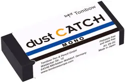 Tombow Gomme en plastique "MONO dust CATCH", noir