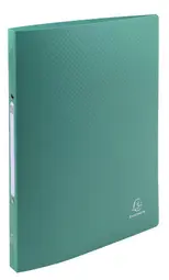 EXACOMPTA Classeur souple, PP, 2 anneaux, A4, vert foncé