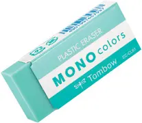 TOMBOW Gomme en plastique MONO colors, turquoise