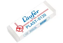 Läufer Gomme en plastique PLAST, transparent