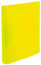 HERMA Classeur à anneaux, A4, 2 anneaux, jaune fluo