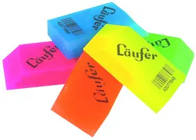 Läufer Gomme en plastique translucide, assorti