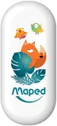 Maped Gomme plastique JUNGLE fever, blister, blanc