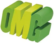 WESTCOTT Gomme en plastique OMG, vert