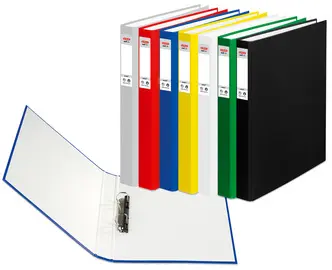 herlitz Classeur à anneaux maX.file protect, A5, mécanisme