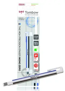 TOMBOW Stylo-gomme "MONO zero", pointe angulaire