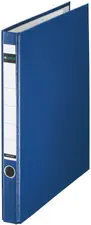 LEITZ classeur à anneaux, en plastique, format A4, bleu,