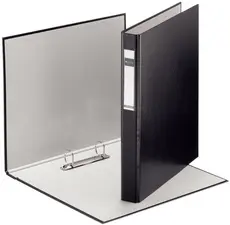 LEITZ Classeur à anneaux standard, A4+, noir, mécanisme à