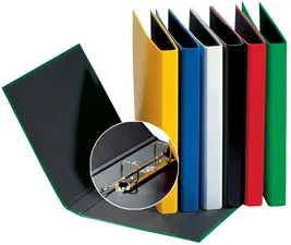 PAGNA classeur à anneaux "Basic Colours", vert, format A4,