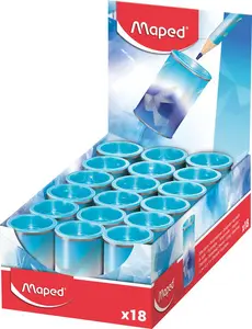 Maped Taille-crayon ARCTIC, en métal, présentoir de 18