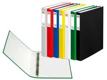 herlitz Classeur à anneaux maX.file protect, A4, 4 anneaux