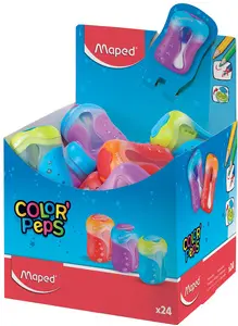 Maped Double taille-crayons avec réserve COLOR'PEPS,