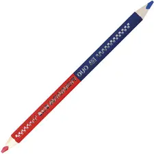 EBERHARD FABER Crayon bicolore TRI WINNER, rouge/bleu