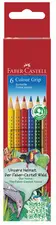 FABER-CASTELL Crayons de couleur Colour GRIP, étui de 6
