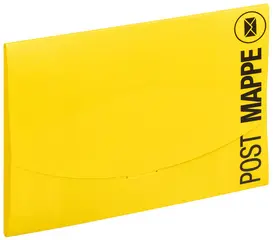 PAGNA Postmappe "Wallet", DIN A4, PP, gelb