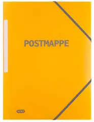 Oxford Postmappe, DIN A4, PP, transparent-gelb