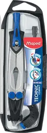 Maped Compas Technic Concept, 4 pièces, bleu