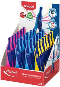 Maped Compas Kid'z sans bague d'adaptation, présentoir de 24