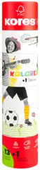 Kores Crayon de couleur "Kolores Twist & Turn", étui de 12