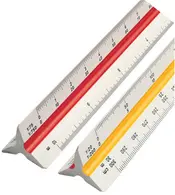 rotring Echelle de réduction pour architecte (A), blanc