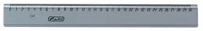 herlitz Règle plate, longueur: 300 mm, transparente