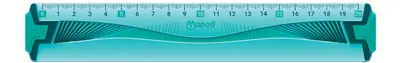 Maped Règle plate Flex, 200 mm, en plastique, flexible
