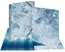 HERMA Chemise à élastiques "Nature", A4, carton, Ice