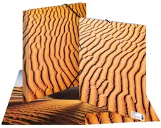 HERMA Chemise à élastiques "Nature", A4, carton, Sand