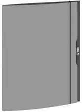 RNK Verlag Carton à dessin "Friendly Grey", A4, gris