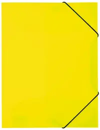 HERMA Chemise à élastiques, en PP, A3, jaune fluo