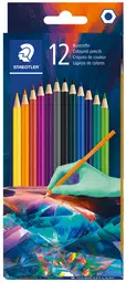 STAEDTLER Crayon de couleur Edition 1, étui en carton de 12