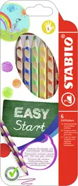 STABILO Crayon de couleur EASYcolors L, étui de 6