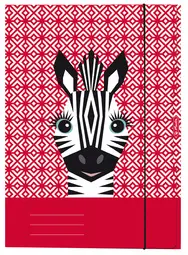 herlitz Carton à dessin "Cute Animals Zebra", A4